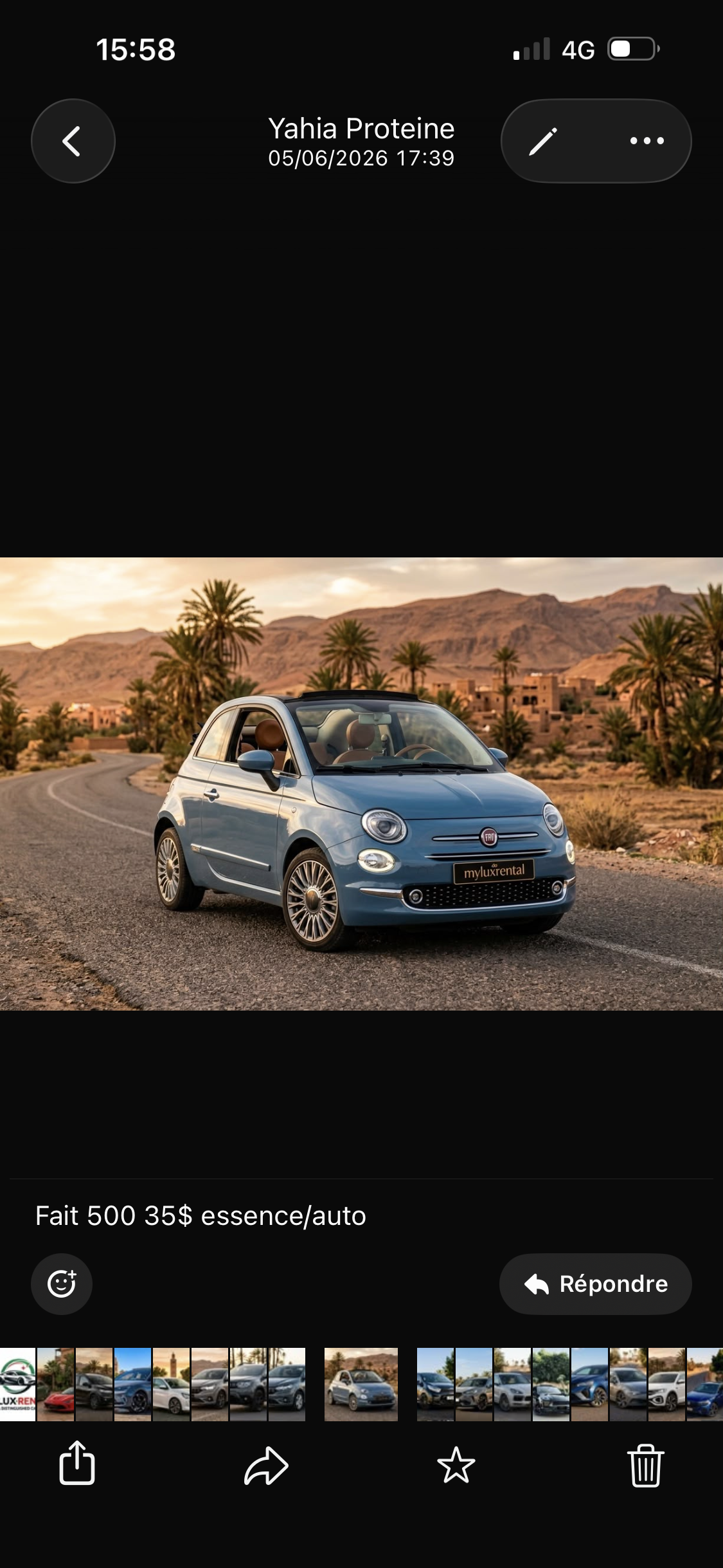 Fiat 500 Cabriolet